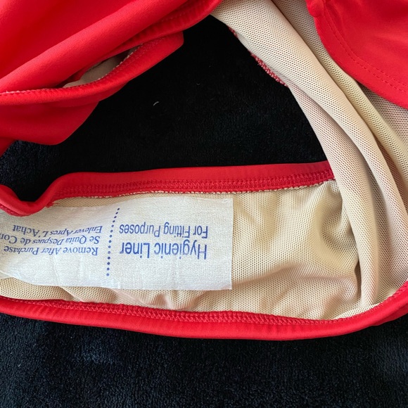 NWT Kona Sol x Target - Rouched Red Swimsuit Size 16 - Picture 7 of 7